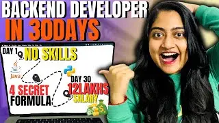 Incredible😡Become BACKEND DEVELOPER in 30days Easily😳🔥