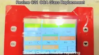 Realme C21 OCA Glass Replacement#chargingport #realme#device#repair#realmec2#chargingsolution#device