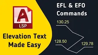 Tired of Manual Elevation Placement? Try This AutoCAD AutoLISP Trick