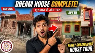My Newly Constructed House, 2 BHK Single Story House, Construction From Starting to Ending