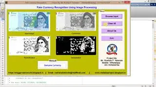 Fake Currency Detection Using Image Processing Matlab Project with Source Code