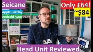 £64 for an APPLE CARPLAY Head Unit!!! Seicane Android Radio Review