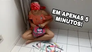 ORGANIZEI UM ESTOJO DE OLHOS VENDADOS