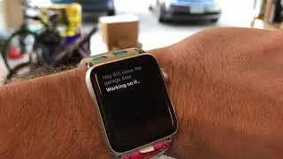 Opening My Garage Door With Siri Using The Chamberlain Smart Garage Door Opener With MyQ Bridge