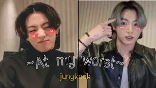 ᴊᴜɴɢᴋᴏᴏᴋ - ᴀᴛ ᴍʏ ᴡᴏʀsᴛ ♡♥♡