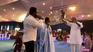 Kay Wonder, Emma OhMyGod at 70th Celebration Thanksgiving Service  of Bishop Felix-Remi Adejumo