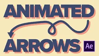 Animated Arrows in Under 5 Mins | Aftereffects Animation Tutorial
