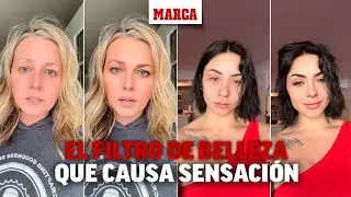 El filtro de belleza de TikTok que está causando sensación: 