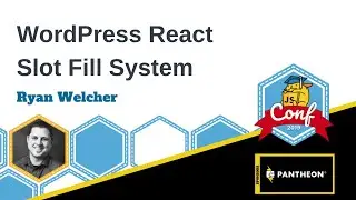 WordPress React Slot Fill System