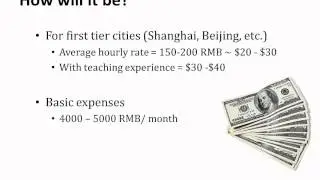How Much You Can Earn Teaching English in China