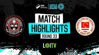 SSE Airtricity Men's Premier Division Round 33 | Bohemians 1-3 St Patrick’s Athletic | Highlights