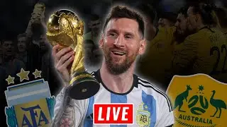 Argentina vs Australia LIVE Watchalong | WORLD CUP CHAMPIONS ARE BACK WITH MESSI