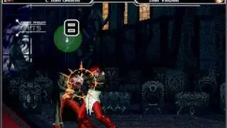 KOF MUGEN Iori Yagami vs Orochi Iori