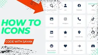 How To Add Icons In HTML and CSS