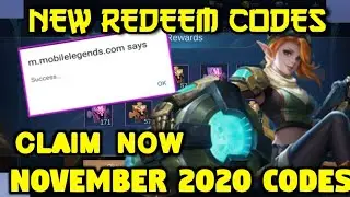 Mobile Legends New Code November 2020 Working Codes Redeem Now