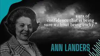 Ann Landers Quotes In English | MA Creations #quotes #quoteoftheday #inspirationdaily #youtube
