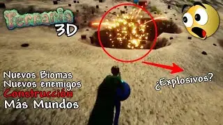 TERRARIA 3D NUEVAS MECANICAS Y BIOMAS ¡UNA LOCURA!