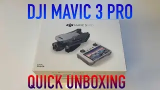 Dji Mavic 3 Pro Quick Unboxing