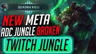 WILD RIFT TWITCH JUNGLE IS ACTUALLY OP (NEW HOT PICK WITH HIGHEST WINRATE)