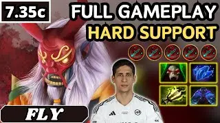 10500 AVG MMR - Fly GRIMSTROKE Hard Support Gameplay 35 ASSISTS - Dota 2 Full Match Gameplay