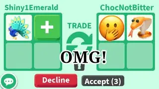 OMG!😍 Amazing offers for My Peacock!! // Adopt me trades!