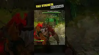 God of War Ragnarok - Max Strength Build vs Hvitserkr the Bold | Dragon Combo Set 