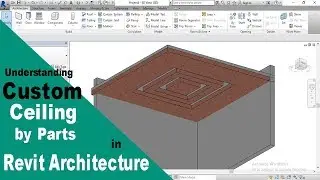 Custom Ceiling design in Revit Tutorial-Creating Complex Ceilings in Revit-Revit Advance tutorials