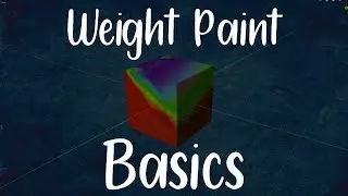 The Basics of Weight Paint Mode (blender 2.8)