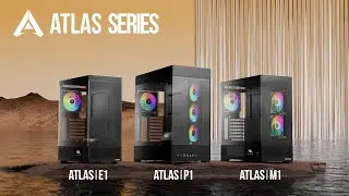 GAMDIAS ATLAS P1 Mid-Tower Case | Exquisite Design, Extreme Functionality