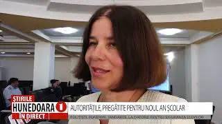 AUTORITĂȚILE, PREGĂTITE PENTRU NOUL AN ȘCOLAR