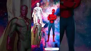 who is strongest white vision and vision vs marvel and dc #avengers #shorts #viral