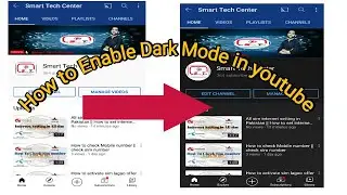 How to enable Dark mode in youtube || Youtube Dark mode || dark mode in youtube