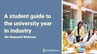 A student guide to the university year in industry (also known as sandwich courses). Inc app tips!
