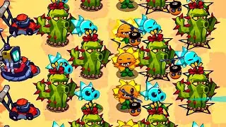 Plants vs Zombies 3: New Start UPDATE 1.5.5 (PC) - Mountain Cliffs Levels 6-10