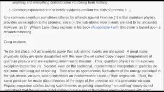 Does Quantum Physics Provide an Exception to Premise 1 of the Kalam Cosmological Argument?