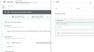Personalize landing pages based on referring source - Google Optimize Tutorial