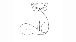 The Secret of Kells. Cat. Тайна Келлс. How to draw a cat? (Как нарисовать кота?)