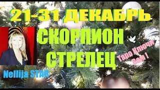 🎄21-31 ДЕКАБРЬ - СТРЕЛЕЦ | СКОРПИОН🔮ТАРО - РАСКЛАД💜💙💚💛🧡❤️БАЛАНС