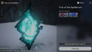Honkai: Star Rail First Trial Equilibrium Level 20 Trailblazer