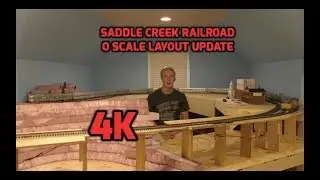 O Scale Saddle Creek Railroad Layout Update