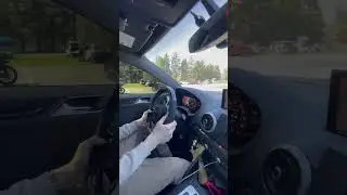Audi RS3 vs street bike