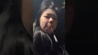 Korean girl smoking spit many times PART 2