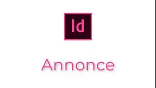 Adobe Indesign Annonce