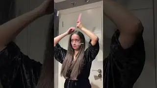 Sock blowout overnight #blowout #hairstyle #hairtutorial #hairblowdry #90shair