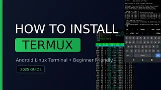 Termux 101: Learn how to install termux on your android device!