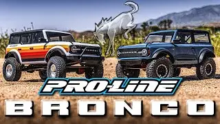 Pro-Line 2021 Ford Bronco Crawler Clear Bodies