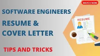 Resume & Cover Letter Tips & Tricks for Software Developers #softwareengineer #softwareengineering