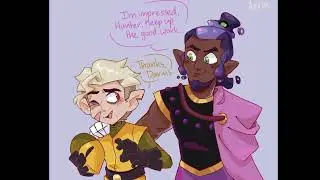Darius and Hunter's Relationship | Owl House Comic Dub