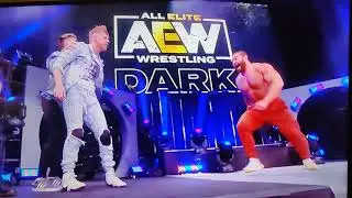 Orange Cassidy gets his head kicked..... Again