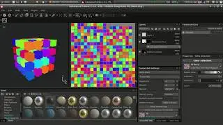 substance painter and color vertex id playing with tolerance